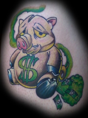 Eli Williams - Pig farting money!