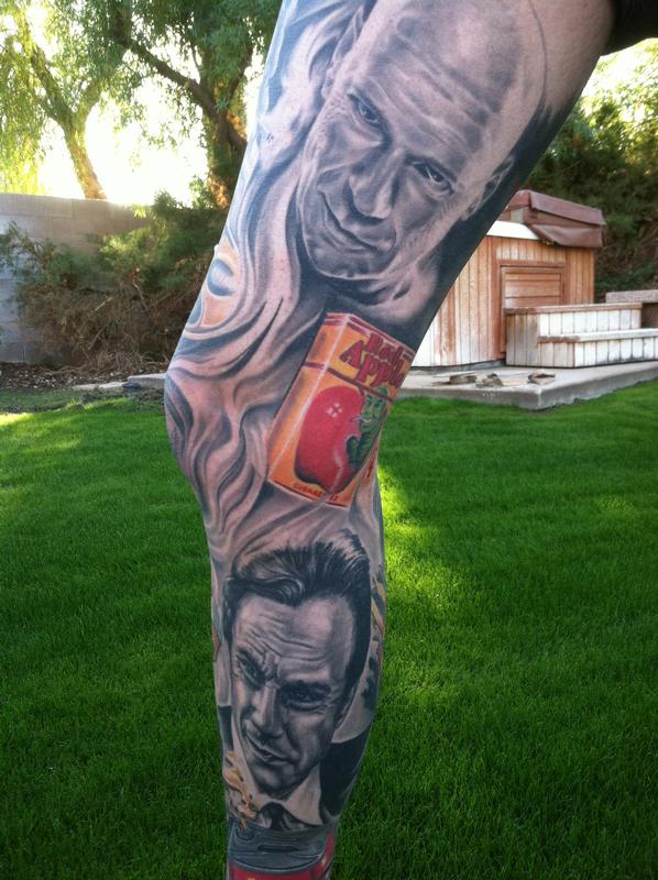 bruce willis tattoo by Ty McEwen TattooNOW