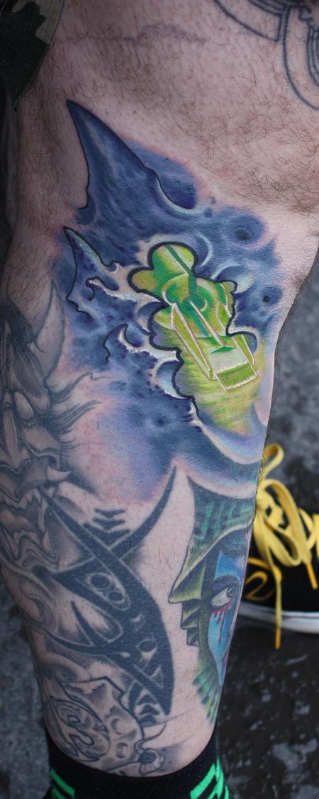 Ty McEwen - bio organic tattoo tube tattoo