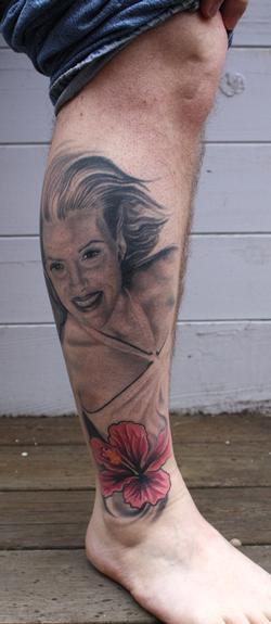 Ty McEwen - pin up tattoo