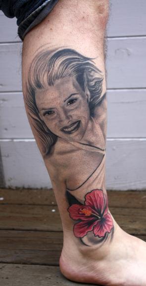 Ty McEwen - pin up tattoo