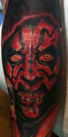 Ty McEwen - Darth Maul tattoo