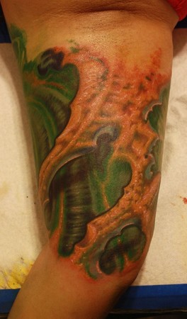 Ty McEwen - bio-organic tattoo