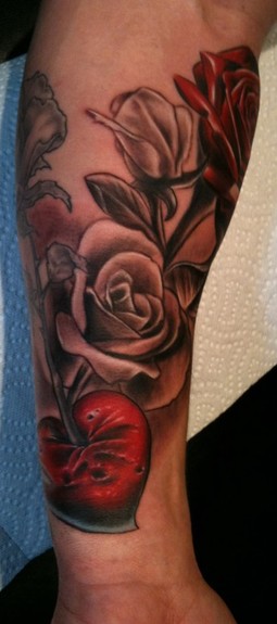 Ty McEwen - rose tattoo