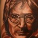 Tattoos - John Lennon Portrait Tattoo - 41284