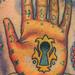 Esoteric Hand and skull Tattoo Design Thumbnail