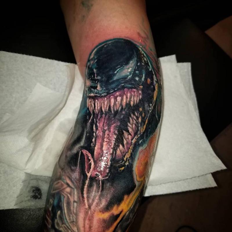 Venom by Drew Siciliano : Tattoos