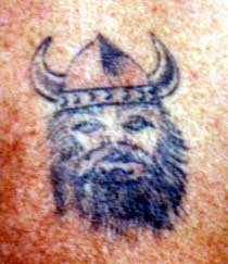 Really bad tattoo - Viking