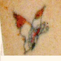 Really bad tattoo - Butterfly