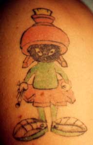 Bad Tattoos - Marvin  Martian