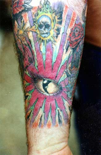 Really bad tattoo - Eyeball