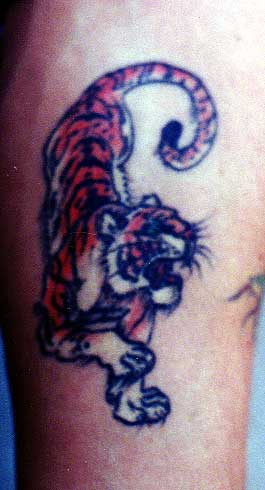 Really bad tattoo - Tiger