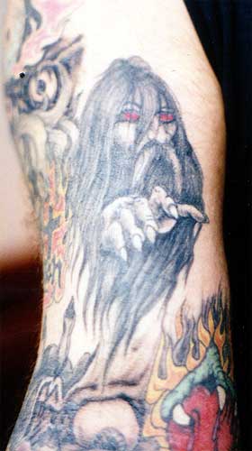 Really bad tattoo - Wizard