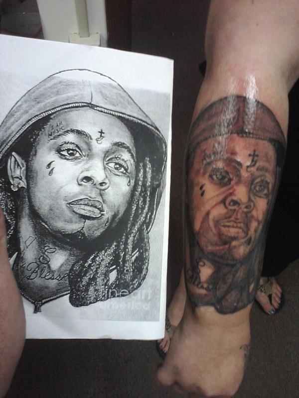 lil wayne by bad tattoos tattoonow lil wayne by bad tattoos tattoonow