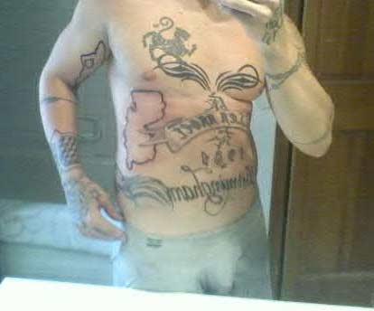 Bad Tattoos - chest tattoo