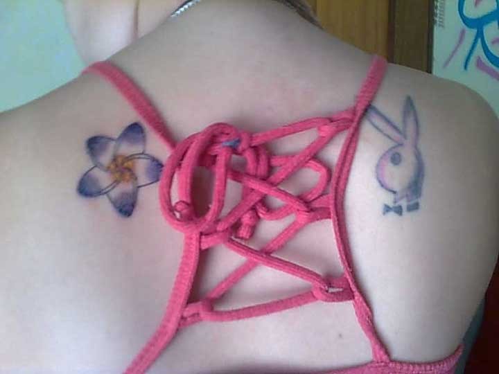 Bad Tattoos - Playboy Bunny Tattoo