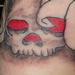 Tattoos - Skull and flowers tattoo - 57050