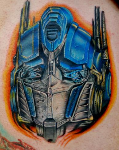 Optimus Prime by Timothy B Boor: TattooNOW