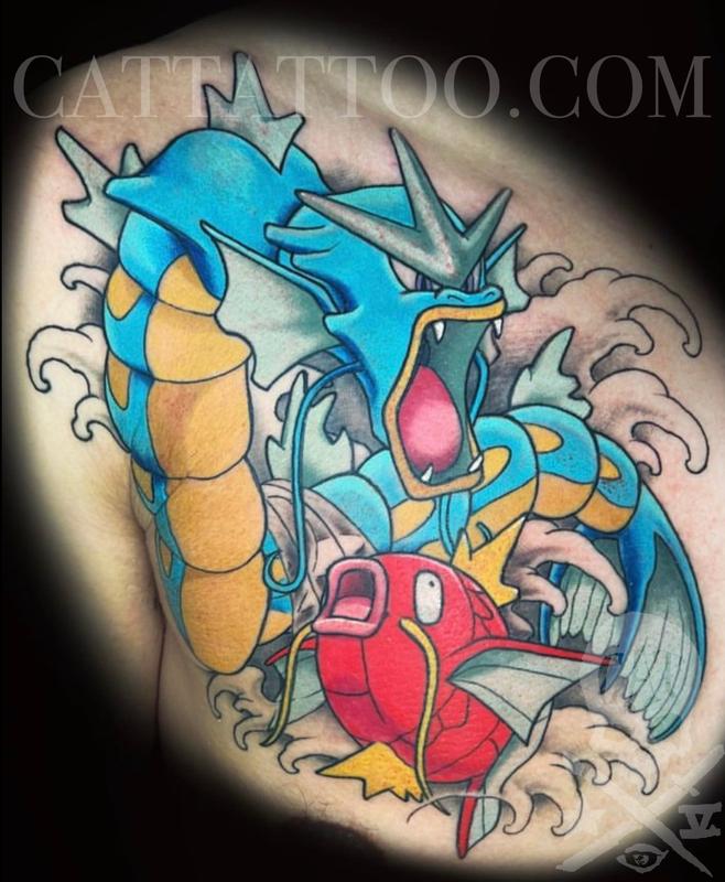 Gyarados by Matt Folse : TattooNOW