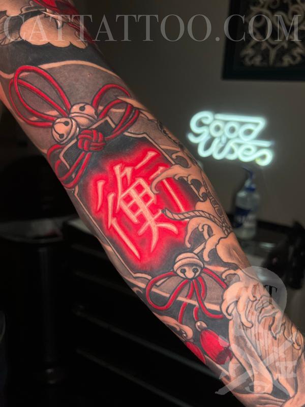 Neon Omamori By Matt Folse Tattoonow