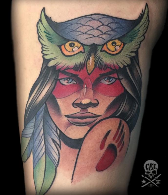 Woman Warrior by Memphis: TattooNOW