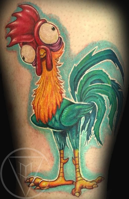 Hei Hei by Ivan Rueda TattooNOW