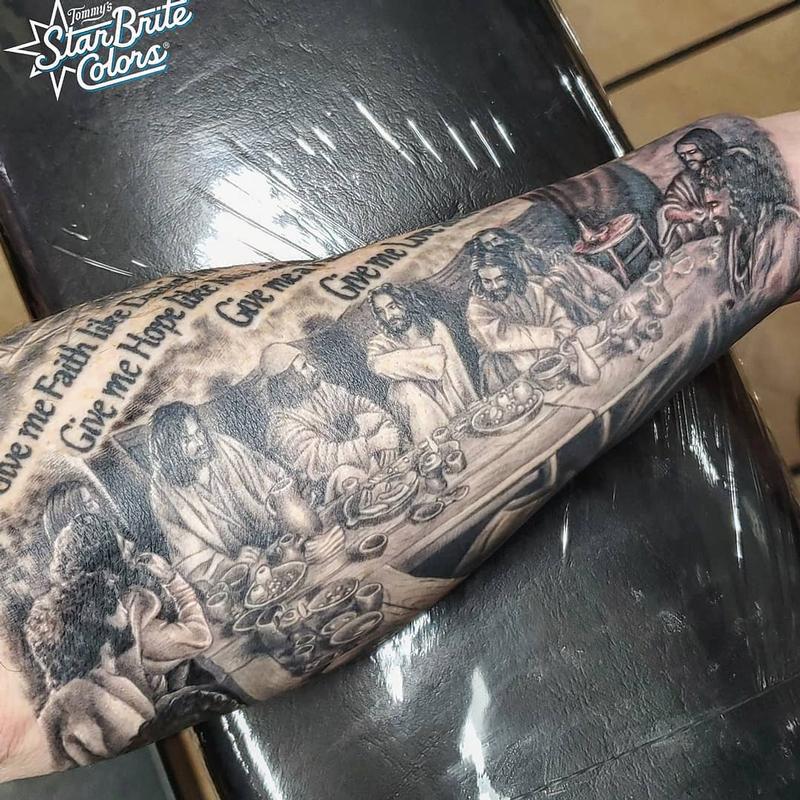 Last Supper by Sean O'Hara TattooNOW