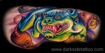 Tattoos - Foo Dog - 3139