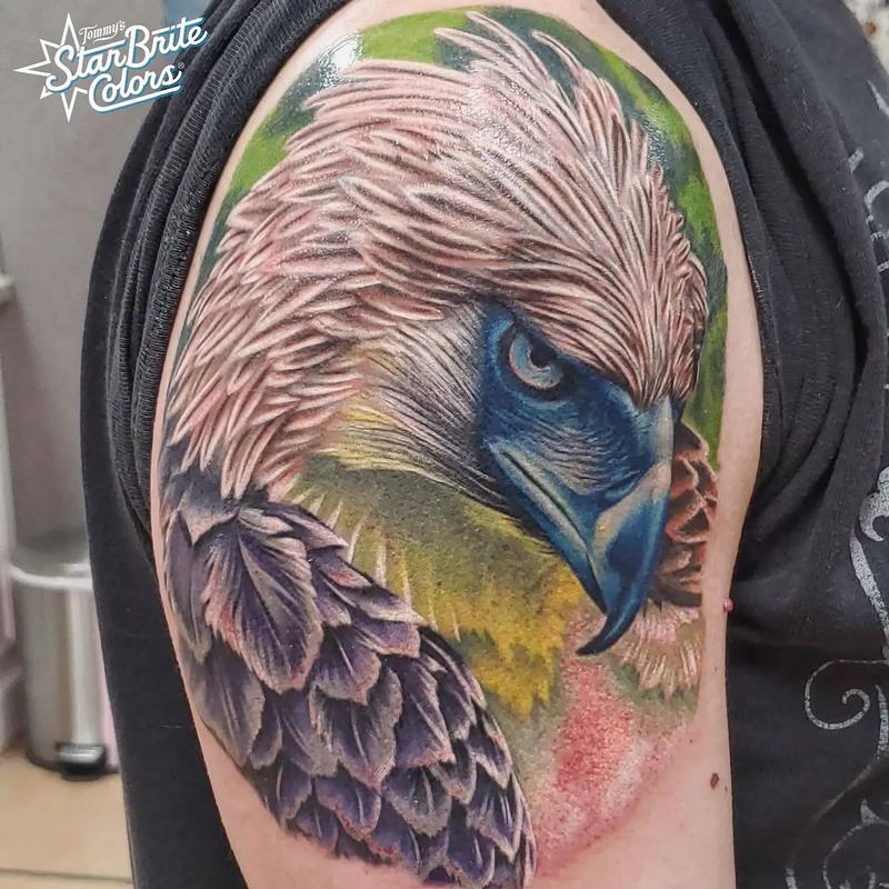 Phillipines Eagle by Sean O'Hara: TattooNOW