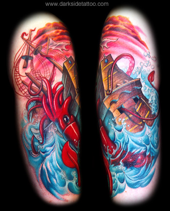 Tattoos - Giant Squid - 3647