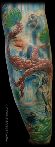 Tattoos - Waterfall (Detail 1) - 4354