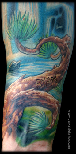 Tattoos - Waterfall (Detail 3) - 4352