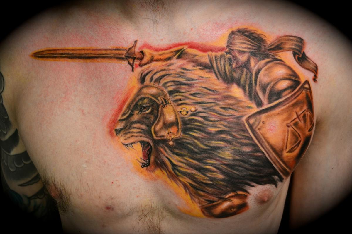 lion of judah tattoo