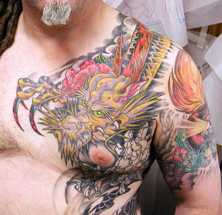 Tattoos Tattoos Traditional Asian bobs dragon