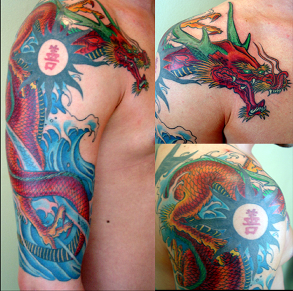 Dragon Water Tattoo