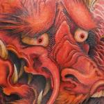 Tattoos - red dragon - 55336