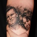 Tattoos - black and grey portrait  - 57301