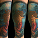 Tattoos - atlantis mermaid leg - 29661