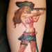 Tattoos - pirate pin up - 29596