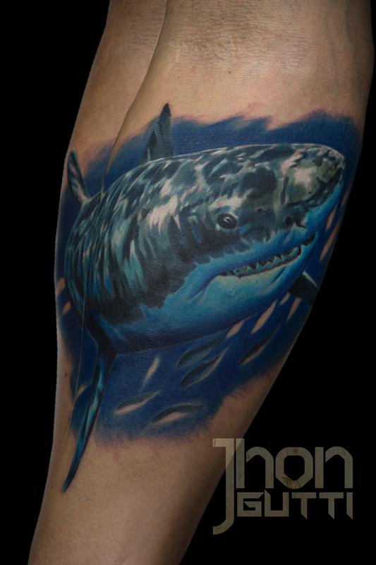 SHARK by Jhon Gutti : Tattoos