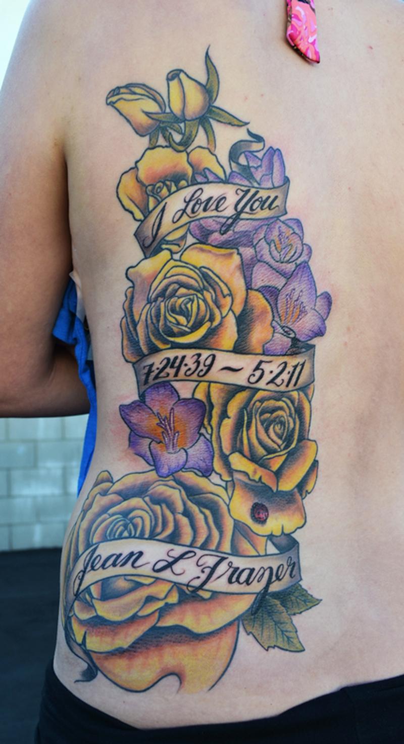 Rose Memorial Tatt00 by Jeff Johnson TattooNOW