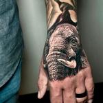 Realistic Elephant Tattoo Tattoo Design Thumbnail