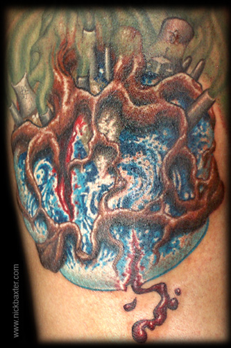 Tattoos - Earth Tree (Detail 2) - 7669