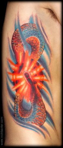 Tattoos - Light Burst Hands - 8563