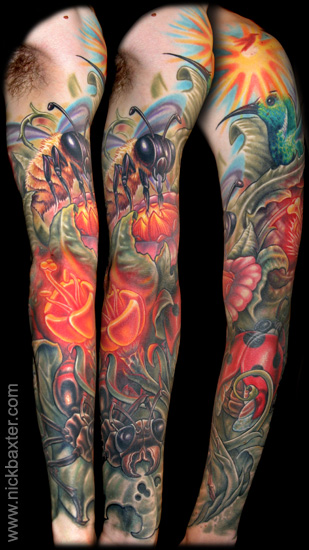 Tattoos - Pollination Sleeve I - 23163