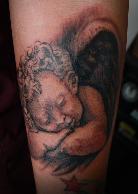 Sleeping Angel By Steve Phipps Tattoonow