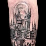 Hogwarts Tattoo Design Thumbnail