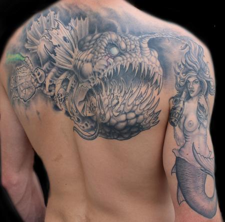 Tattoos - Another angle of frank's back - 90082