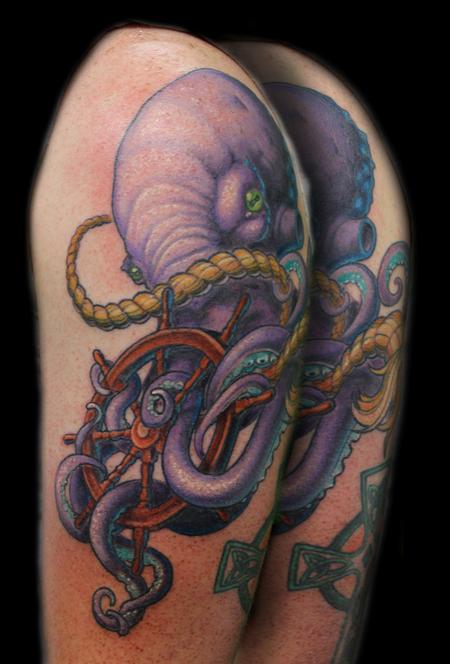 Tattoos - Octopus takes the wheel - 82500