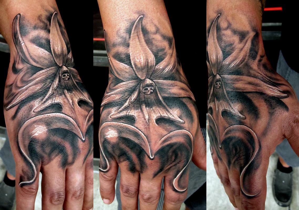 Ghost Flower By Stefano Alcantara Tattoonow